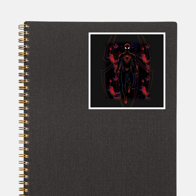 Spider Shadow Nebula-None-Glossy-Sticker-Astrobot Invention