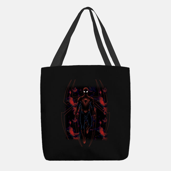 Spider Shadow Nebula-None-Basic Tote-Bag-Astrobot Invention