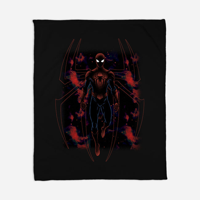 Spider Shadow Nebula-None-Fleece-Blanket-Astrobot Invention