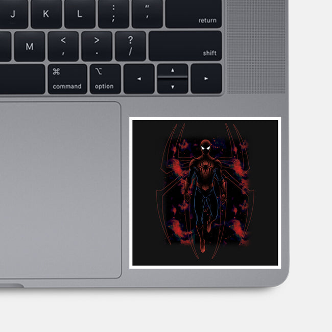 Spider Shadow Nebula-None-Glossy-Sticker-Astrobot Invention