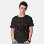 Spider Shadow Nebula-Mens-Basic-Tee-Astrobot Invention