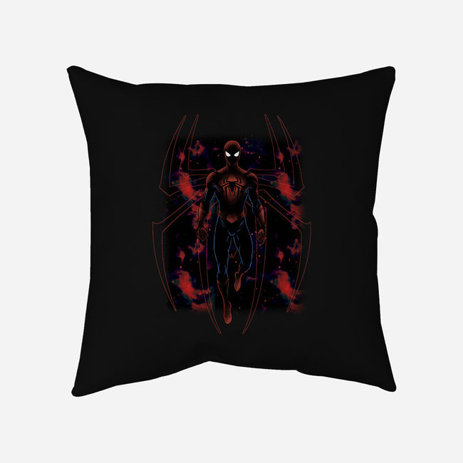 Spider Shadow Nebula-None-Removable Cover w Insert-Throw Pillow-Astrobot Invention