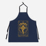 Tarot Of Alchemy-Unisex-Kitchen-Apron-fanfabio