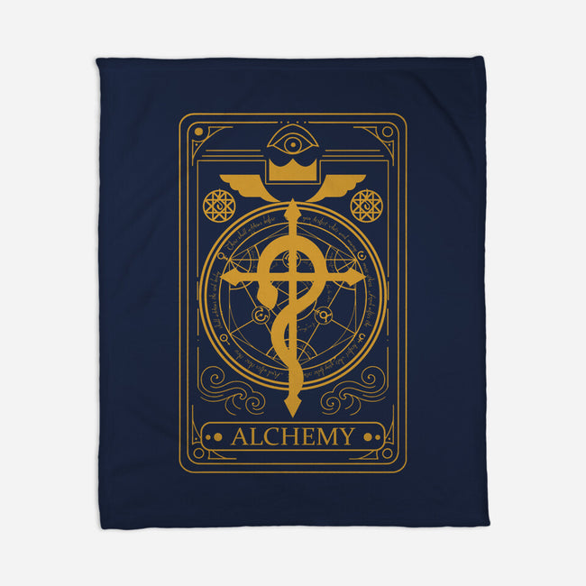 Tarot Of Alchemy-None-Fleece-Blanket-fanfabio