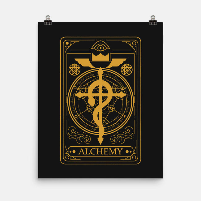 Tarot Of Alchemy-None-Matte-Poster-fanfabio