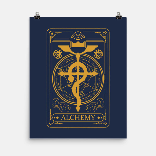 Tarot Of Alchemy-None-Matte-Poster-fanfabio