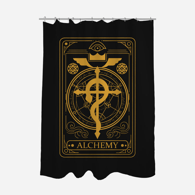 Tarot Of Alchemy-None-Polyester-Shower Curtain-fanfabio