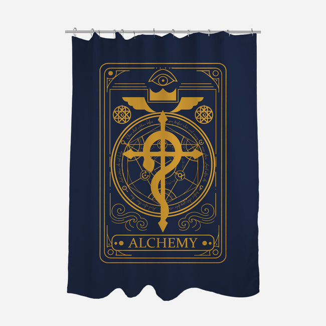 Tarot Of Alchemy-None-Polyester-Shower Curtain-fanfabio