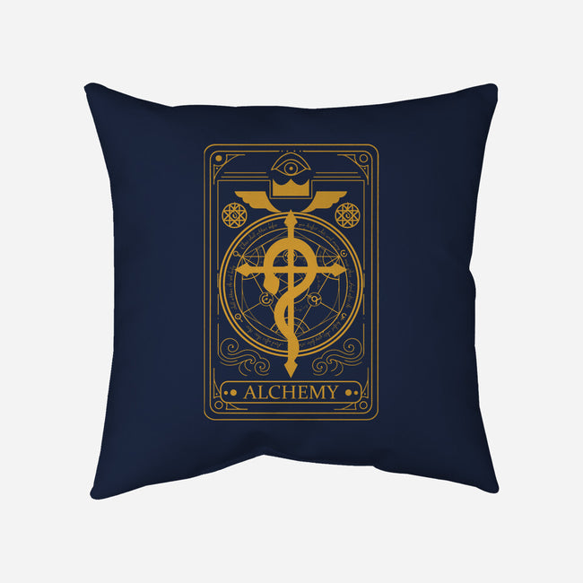 Tarot Of Alchemy-None-Removable Cover w Insert-Throw Pillow-fanfabio