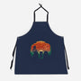 Dinosaur Game-Unisex-Kitchen-Apron-dandingeroz