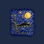 Dragon Starry Night-Unisex-Kitchen-Apron-nickzzarto