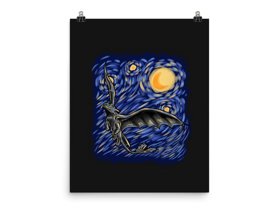 Dragon Starry Night