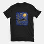 Dragon Starry Night-Unisex-Basic-Tee-nickzzarto