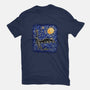 Dragon Starry Night-Womens-Basic-Tee-nickzzarto