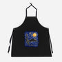 Dragon Starry Night-Unisex-Kitchen-Apron-nickzzarto