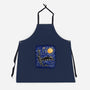 Dragon Starry Night-Unisex-Kitchen-Apron-nickzzarto