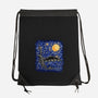 Dragon Starry Night-None-Drawstring-Bag-nickzzarto