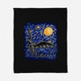 Dragon Starry Night-None-Fleece-Blanket-nickzzarto