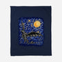 Dragon Starry Night-None-Fleece-Blanket-nickzzarto