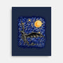Dragon Starry Night-None-Stretched-Canvas-nickzzarto