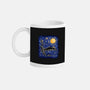 Dragon Starry Night-None-Mug-Drinkware-nickzzarto