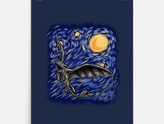 Dragon Starry Night