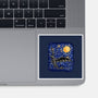 Dragon Starry Night-None-Glossy-Sticker-nickzzarto