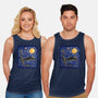 Dragon Starry Night-Unisex-Basic-Tank-nickzzarto