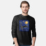 Dragon Starry Night-Mens-Long Sleeved-Tee-nickzzarto