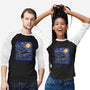 Dragon Starry Night-Unisex-Baseball-Tee-nickzzarto