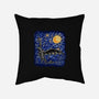 Dragon Starry Night-None-Removable Cover w Insert-Throw Pillow-nickzzarto