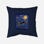 Dragon Starry Night-None-Removable Cover w Insert-Throw Pillow-nickzzarto