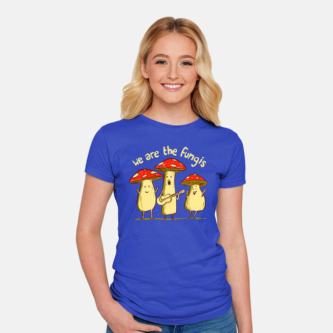 The Fungis-Womens-Fitted-Tee-kharmazero