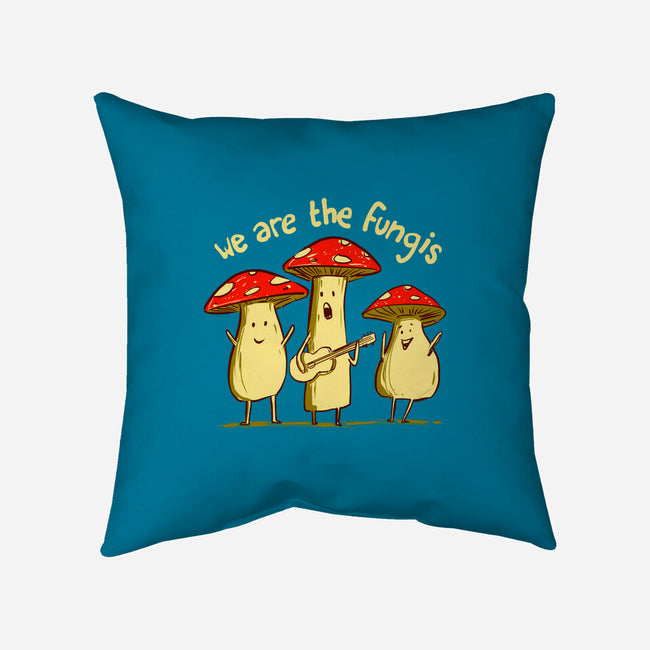 The Fungis-None-Removable Cover w Insert-Throw Pillow-kharmazero