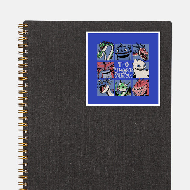 The Dragon Bunch Show-None-Glossy-Sticker-Studio Mootant