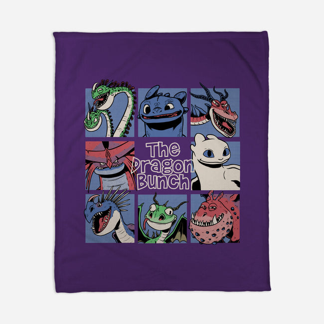 The Dragon Bunch Show-None-Fleece-Blanket-Studio Mootant