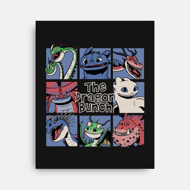 The Dragon Bunch Show-None-Stretched-Canvas-Studio Mootant