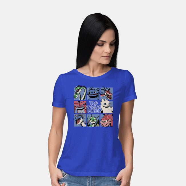 The Dragon Bunch Show-Womens-Basic-Tee-Studio Mootant