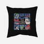 The Dragon Bunch Show-None-Removable Cover w Insert-Throw Pillow-Studio Mootant