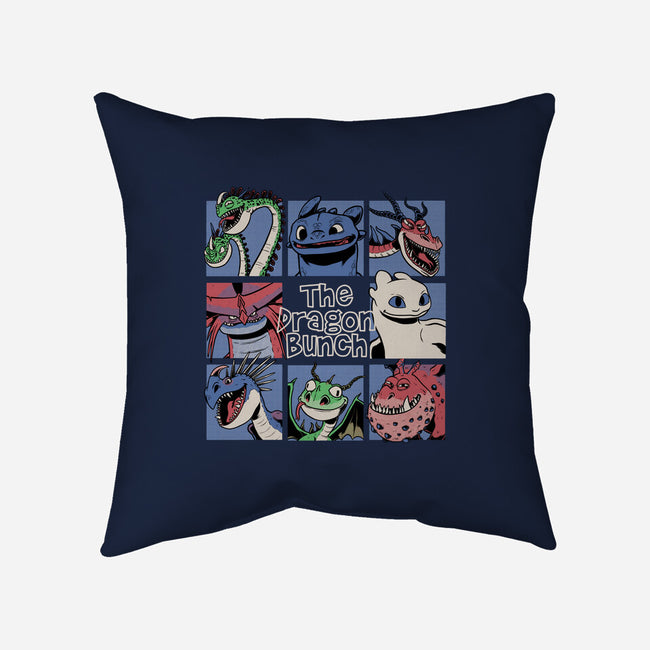 The Dragon Bunch Show-None-Removable Cover w Insert-Throw Pillow-Studio Mootant