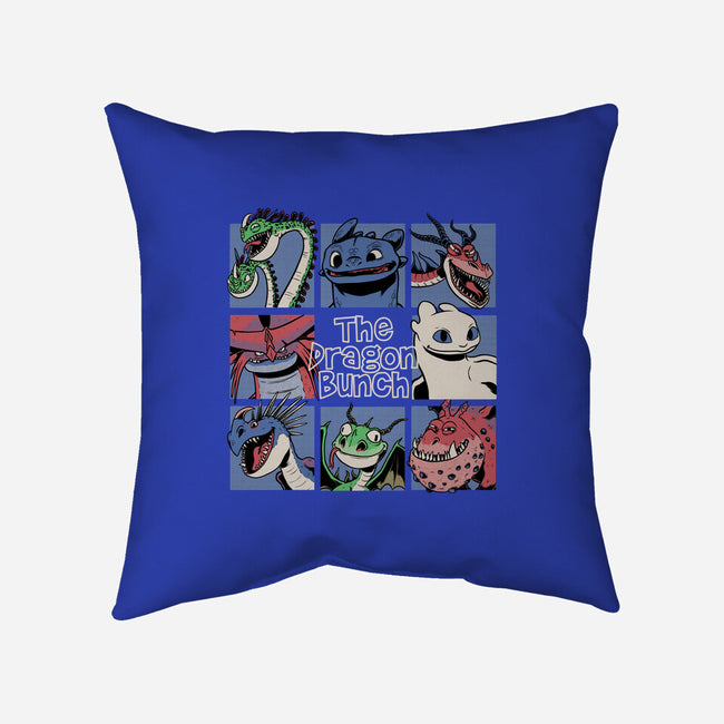 The Dragon Bunch Show-None-Removable Cover w Insert-Throw Pillow-Studio Mootant