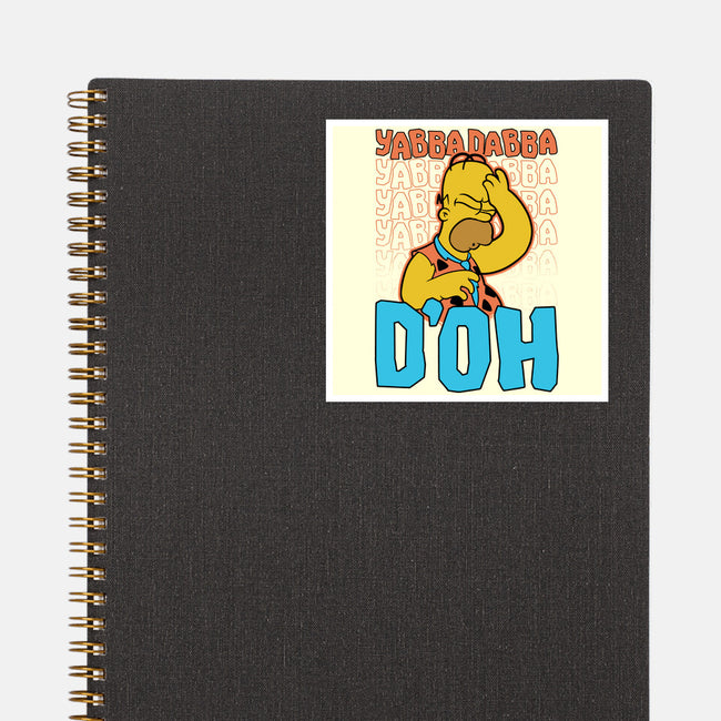 Stone Age Animation-None-Glossy-Sticker-Studio Mootant