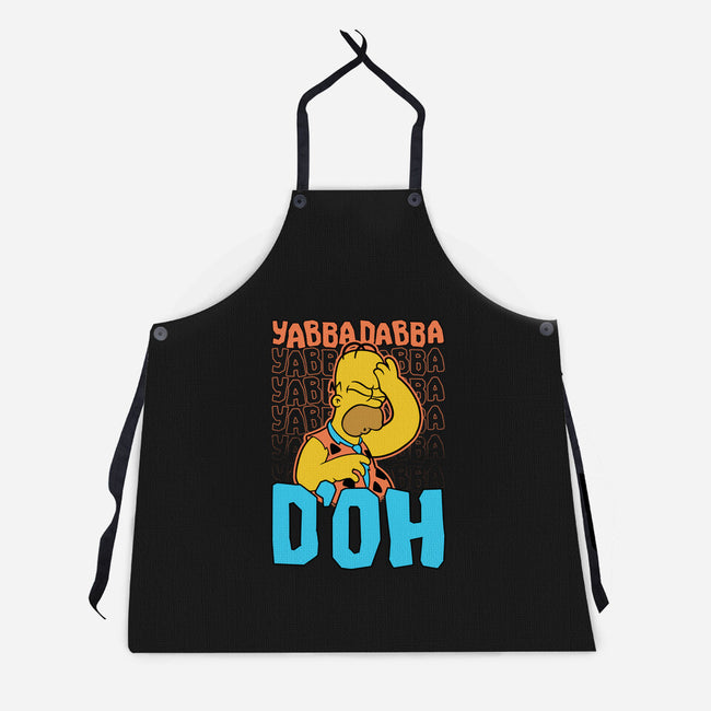Stone Age Animation-Unisex-Kitchen-Apron-Studio Mootant