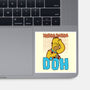 Stone Age Animation-None-Glossy-Sticker-Studio Mootant