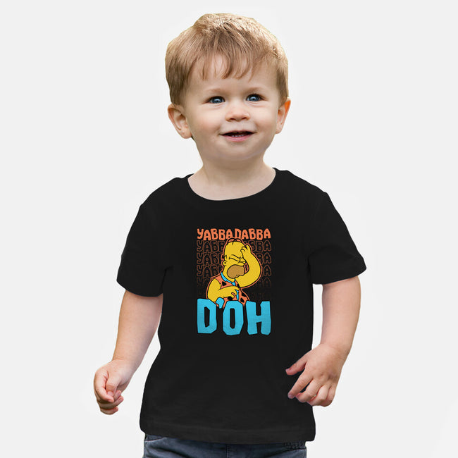 Stone Age Animation-Baby-Basic-Tee-Studio Mootant