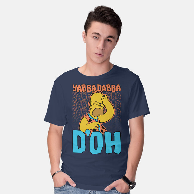 Stone Age Animation-Mens-Basic-Tee-Studio Mootant