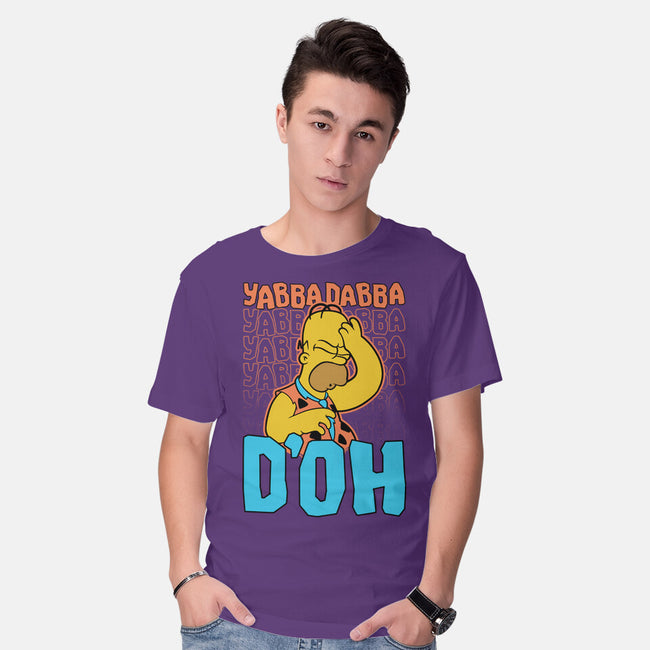 Stone Age Animation-Mens-Basic-Tee-Studio Mootant