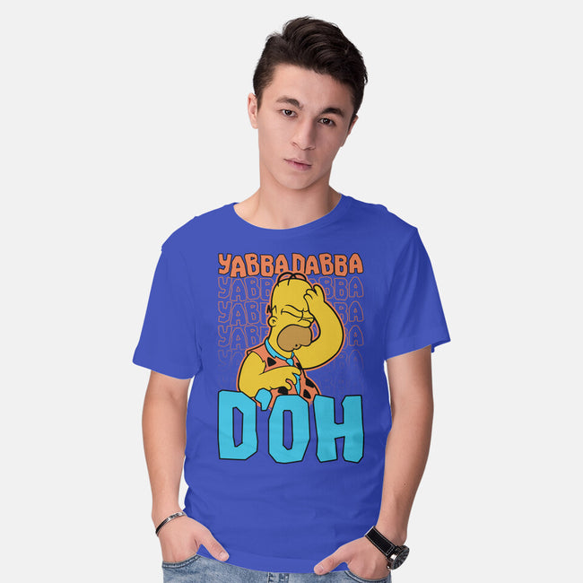 Stone Age Animation-Mens-Basic-Tee-Studio Mootant