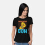 Stone Age Animation-Womens-Basic-Tee-Studio Mootant