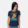 Stone Age Animation-Womens-Basic-Tee-Studio Mootant